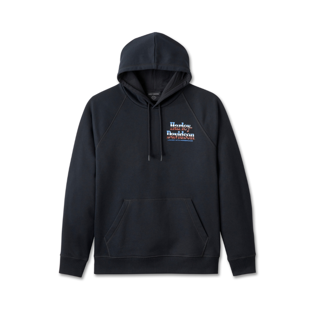 HARLEY-DAVIDSON® R-HOODIE-KNIT,BLACK