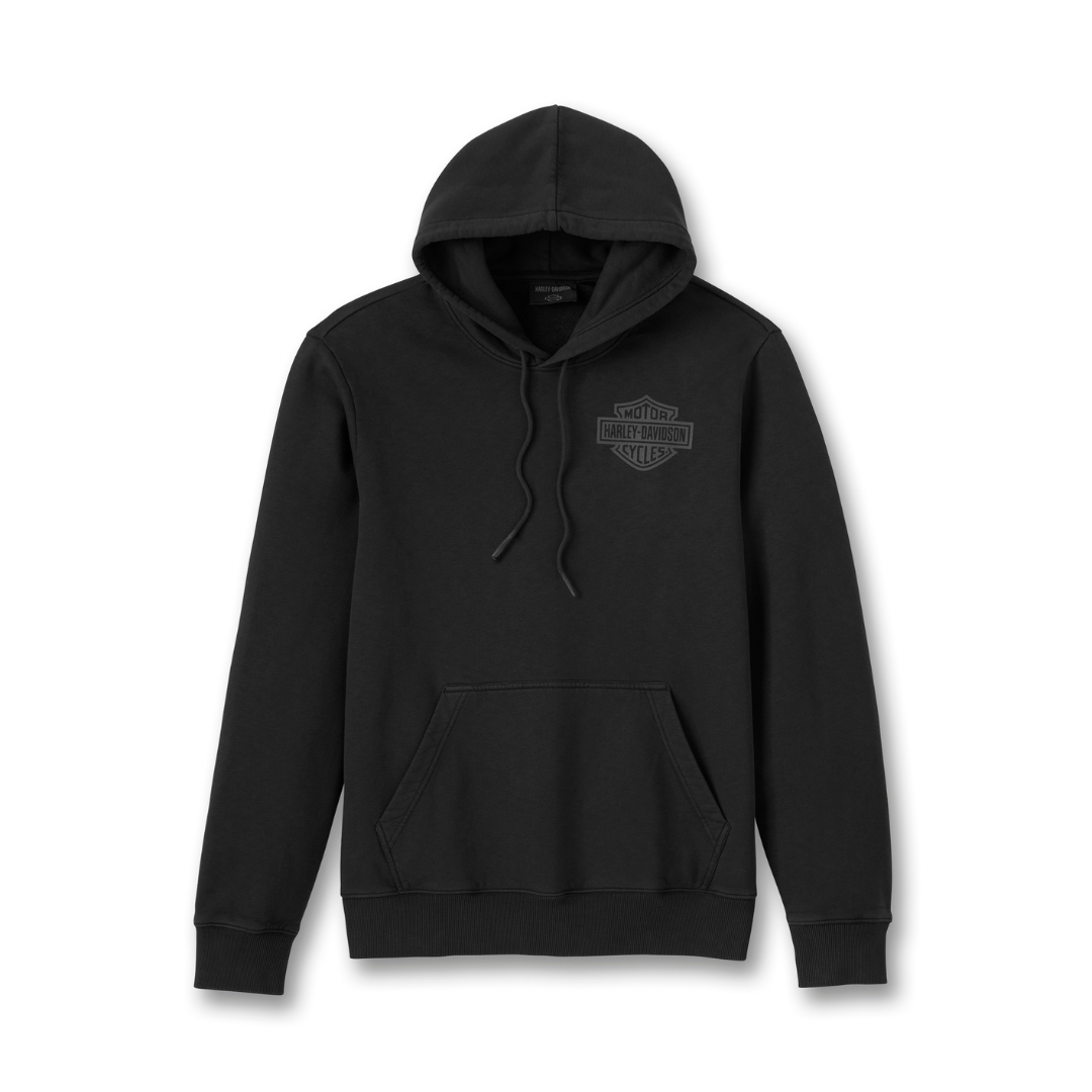 HARLEY-DAVIDSON® R-HOODIE-KNIT,BLACK