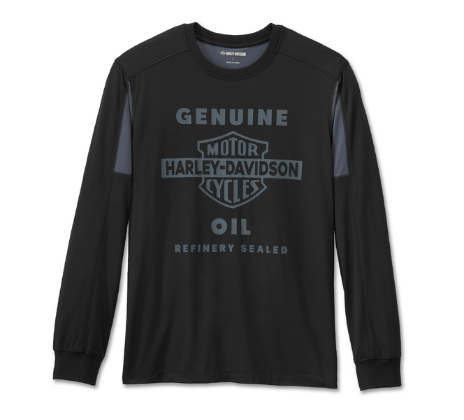 HARLEY-DAVIDSON® R-TEE-KNIT,BLACK