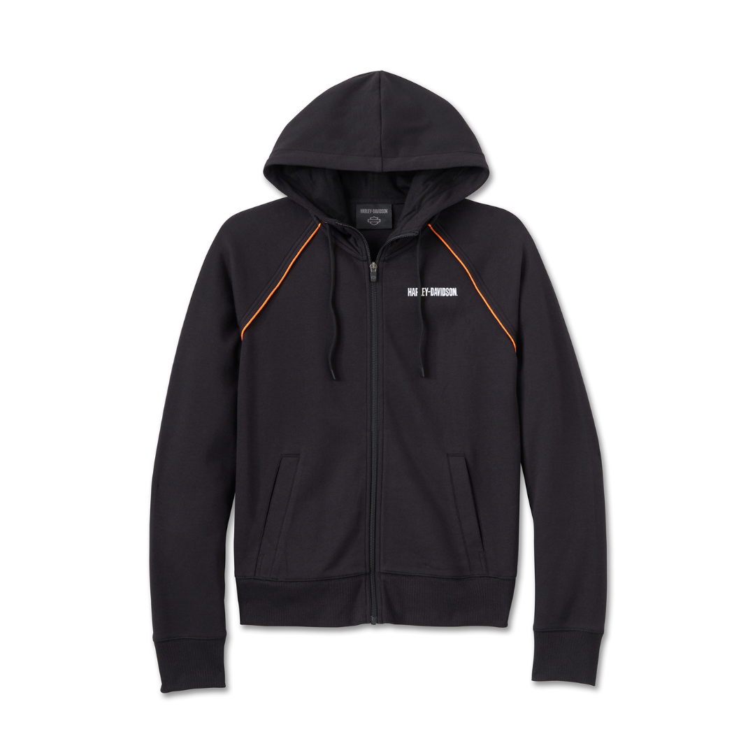 HARLEY-DAVIDSON® R-HOODIE-KNIT,BLACK