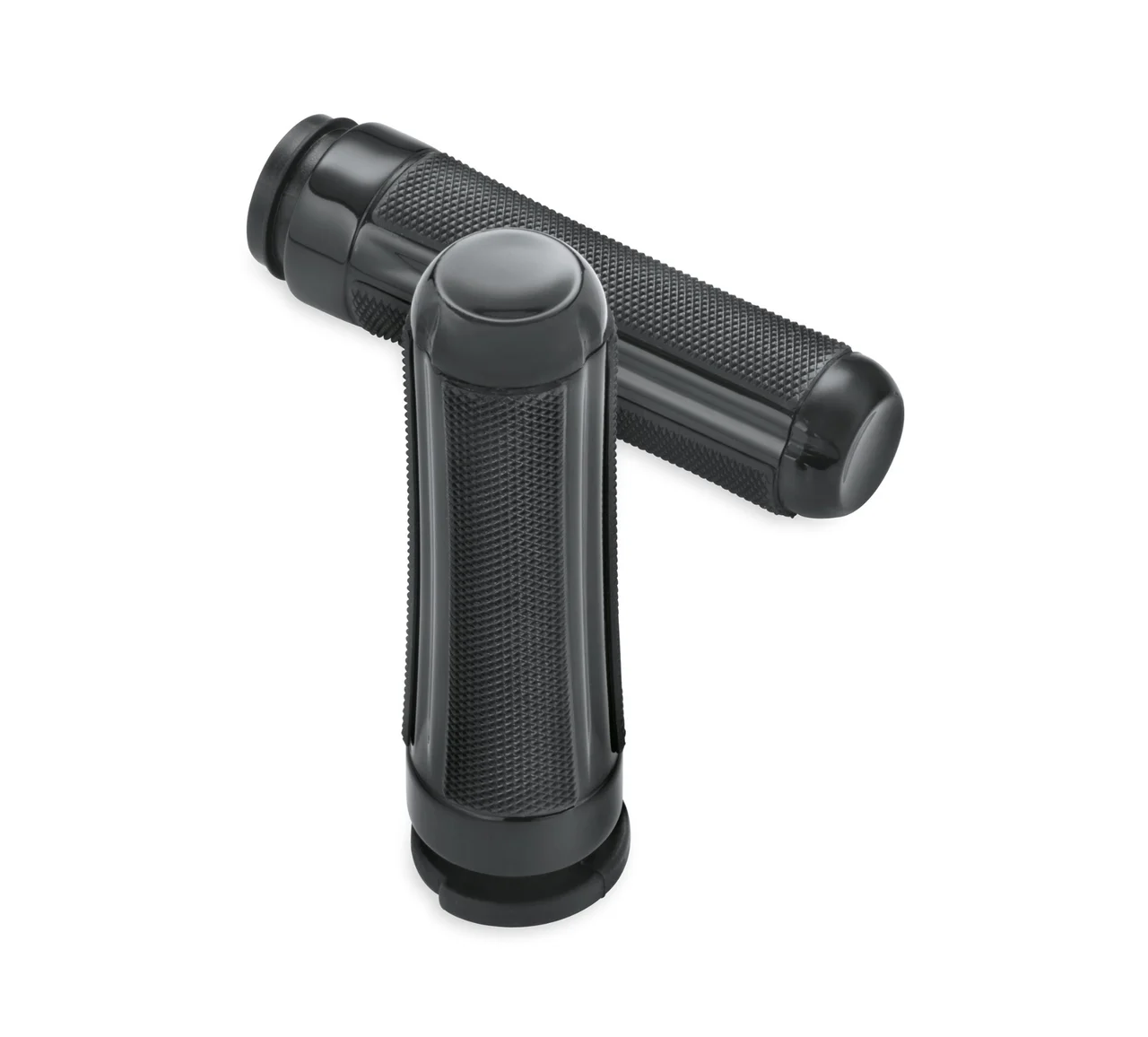 HARLEY-DAVIDSON® AIRFLOW HAND GRIPS - GLOSS BLA