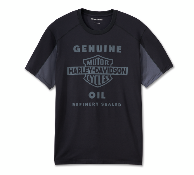 HARLEY-DAVIDSON® R-TEE-KNIT,BLACK