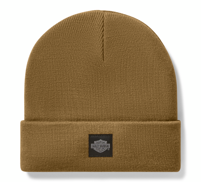 HARLEY-DAVIDSON® BEANIE-KNIT,TAN