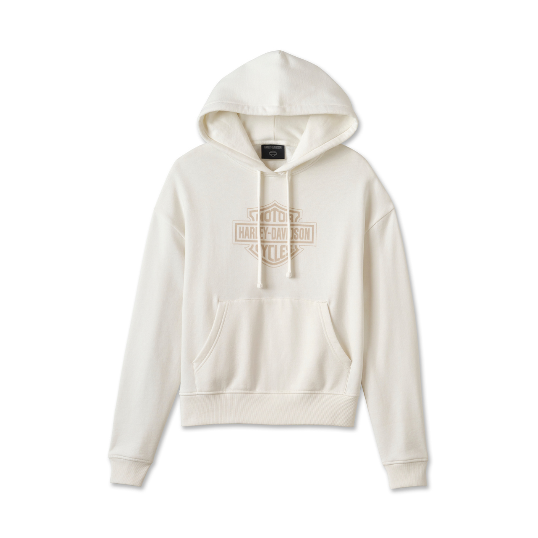 HARLEY-DAVIDSON® R-HOODIE-KNIT,OFF WHITE